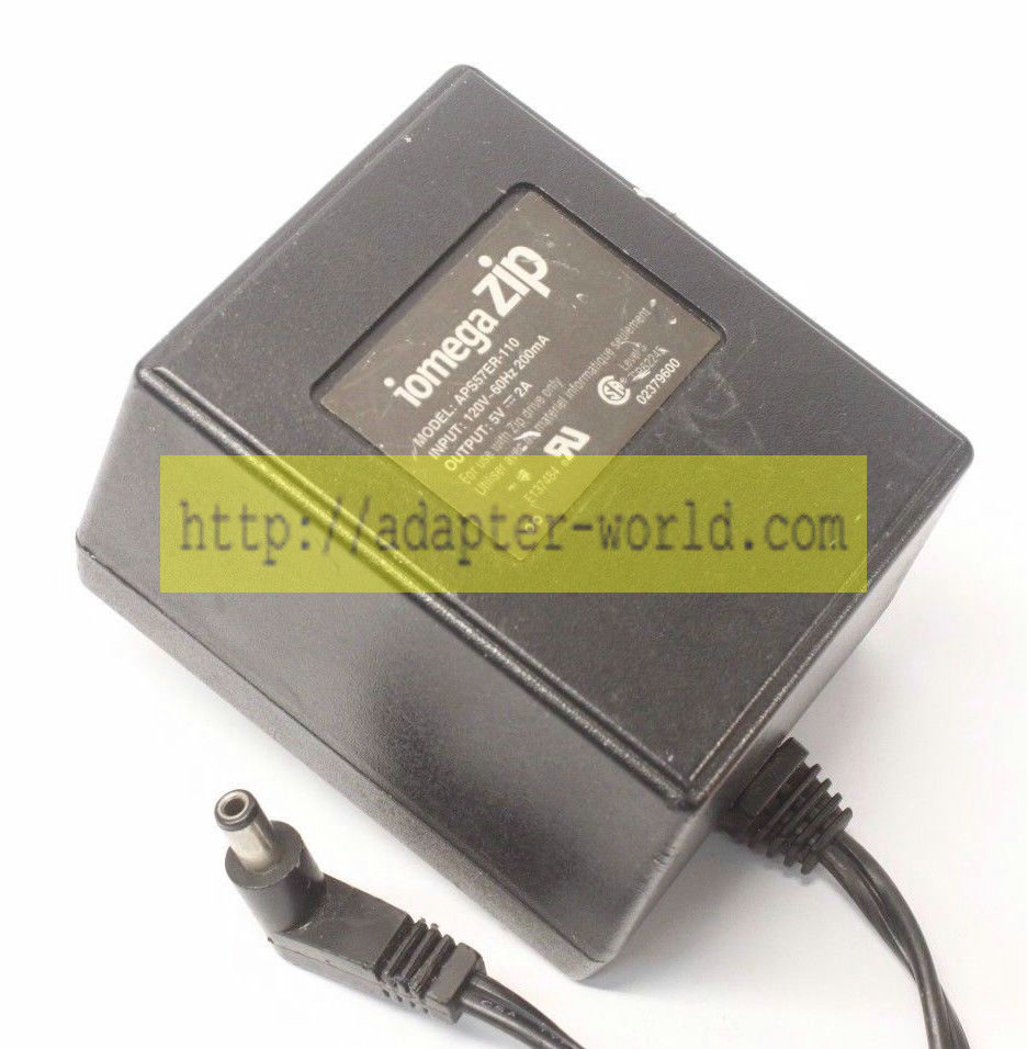 *Brand NEW* Iomega APS57ER-110 Charger 5V 2A AC DC Adapter Power Supply - Click Image to Close